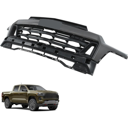 Findmall Gray Front Bumper Grille Replacement for Colorado Z71 2023-2024 87844551