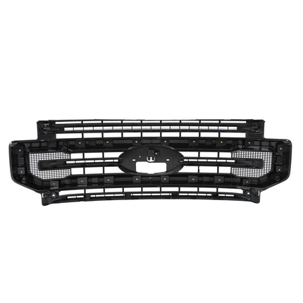 Findmall Front Grille Upper Black Chrome Replacement for F250