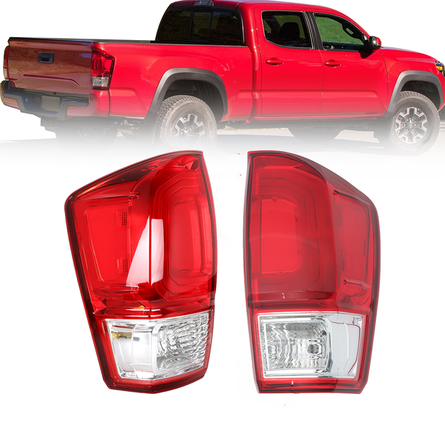 Findmall Tail Light Assembly for 2016-2017 Toyota Tacoma SR SR5, Left or Right Side