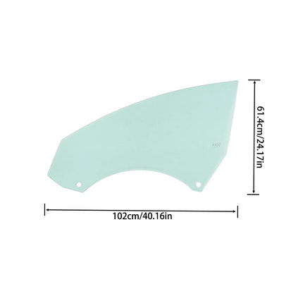 Findmall Tempered Front Door Window Glass for Tesla Model 3 2017-2023 Left or Right Side DD13174GTN DD13173GTN