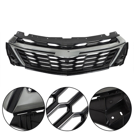 Findmall Black Honeycomb Front Bumper Grille Replacement for Traverse 2022-2023