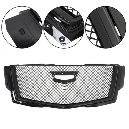 Findmall Black Honeycomb Front Upper Bumper Grille Replacement for Escalade 2015-2020