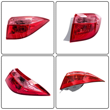 Findmall Outer Tail Light Assembly for 2017-2019 Toyota Corolla, Left or Right Side