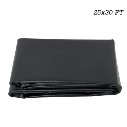 Findmall HDPE Pond Liner, 20 Mil Black Pond Liner for Fish Ponds, Garden Ponds, Waterfalls, Raised Beds & Outdoor Water Features