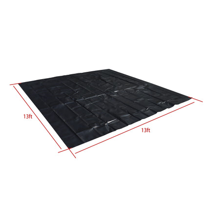 Findmall HDPE Pond Liner, 20 Mil Black Pond Liner for Fish Ponds, Garden Ponds, Waterfalls, Raised Beds & Outdoor Water Features