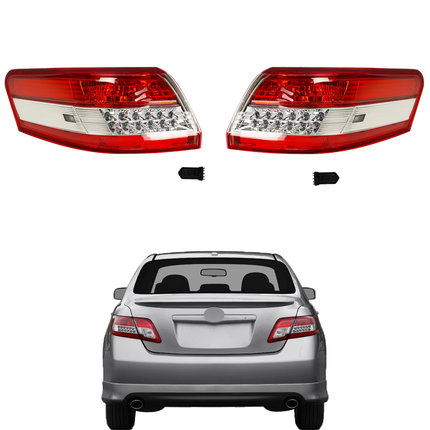 Findmall Outer Tail Light Assembly for 2010-2011 Toyota Camry, Left or Right Side