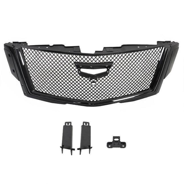 Findmall Black Honeycomb Front Upper Bumper Grille Replacement for Escalade 2015-2020