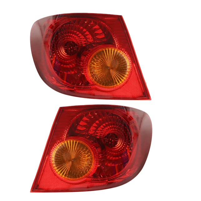 Findmall Outer Tail Light Assembly for 2005-2008 Toyota Corolla, Left or Right Side