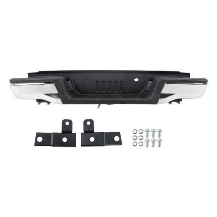 Findmall Chrome Rear Step Bumper for 2019-2023 Ford Ranger, FO1103229