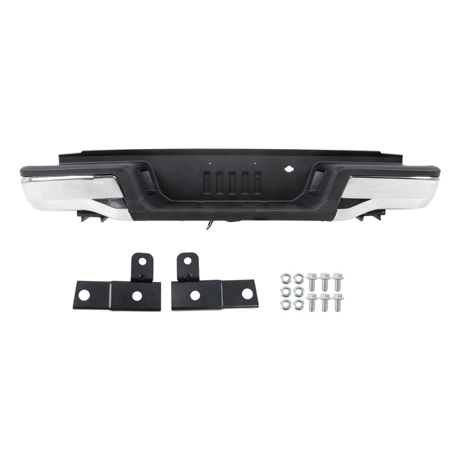 Findmall Chrome Rear Step Bumper for 2019-2023 Ford Ranger, FO1103229