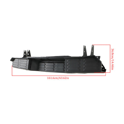 Findmall Black Rear Step Bumper for 2022-2024 Toyota Tundra, With Sensor Holes, TO1103140