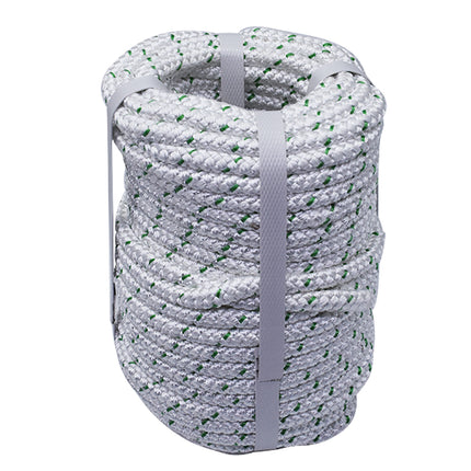 findmall 3/8 Inch Double Braid Polyester Rope Heavy Duty Pulling Rope for Tree Work Camping Swings