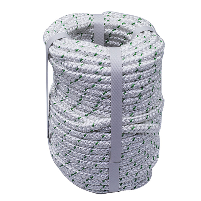 findmall 3/8 Inch Double Braid Polyester Rope Heavy Duty Pulling Rope for Tree Work Camping Swings