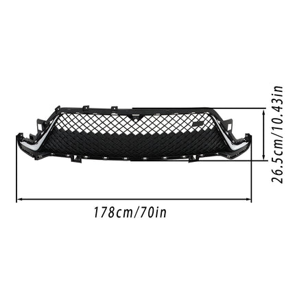 Findmall Black Mesh Front Upper Bumper Grille Replacement for Envista 2024
