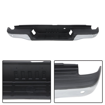 Findmall Chrome Rear Step Bumper for 2019-2023 Ford Ranger, FO1103231