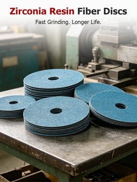 findmall 25-Pack Zirconia Resin Fiber Grinding & Sanding Discs – 5