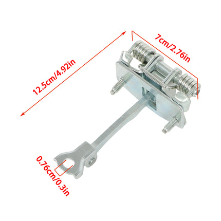 Findmall Front Door Check Strap for Citroen C2, Left or Right, Silver, 9181H6