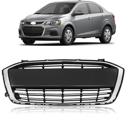 Findmall Black Front Lower Grille Replacement for Sonic 2017-2020