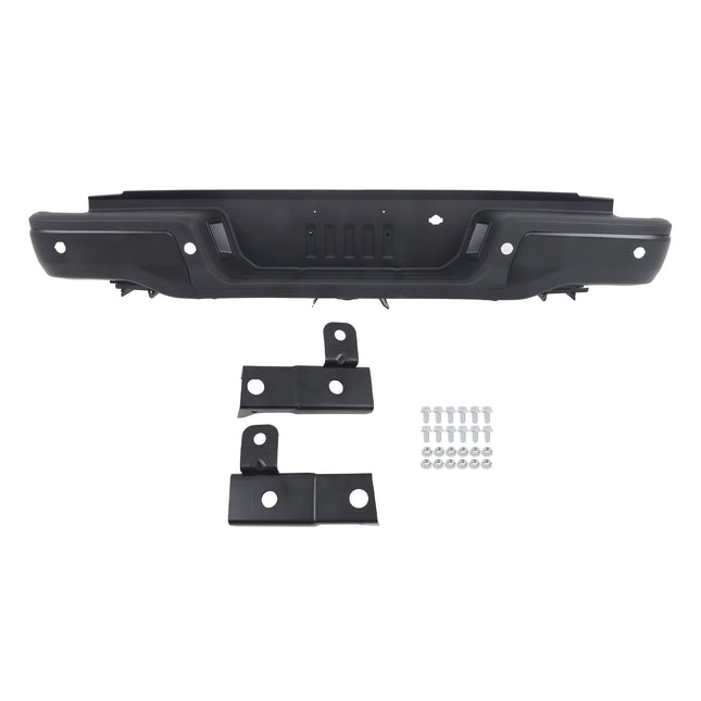 Findmall Black Rear Step Bumper for 2019-2023 Ford Ranger, FO1103227