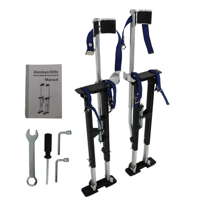 findmall Aluminum Alloy Drywall Stilt 36" - 48" Painter Walking Finishing Adjustable Tool