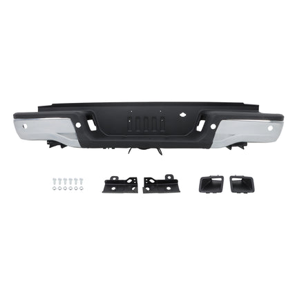 Findmall Chrome Rear Step Bumper for 2019-2023 Ford Ranger, FO1103231