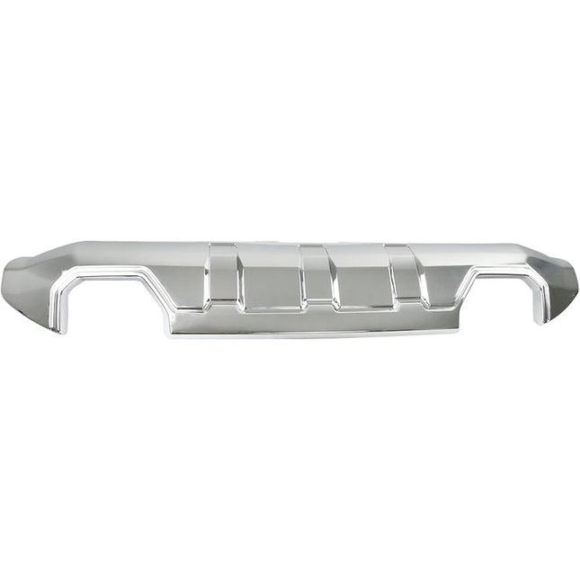 Findmall Front Bumper Lower Valance for 2016‑2019 GMC Sierra 1500, Chrome Plastic, Replacement for GM1015122