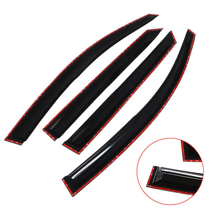 Findmall Side Window Visors Rain Guard Wind Vent Shade Deflector Replacement for 2016-2021 Hyundai Tucson