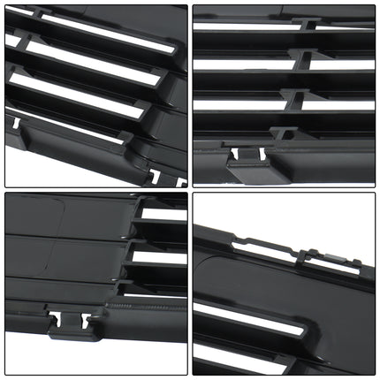 Findmall Front Grille Lower Black and Chrome Mesh Style Replacement for Flex 2013-2019 Replacement for FO1036151