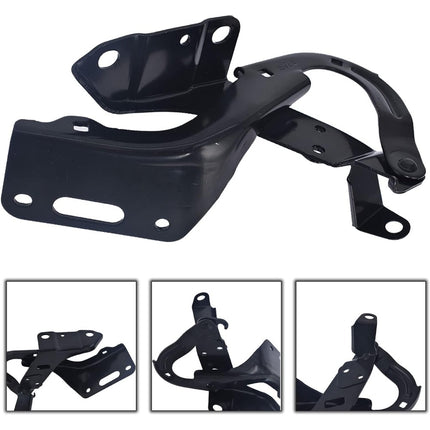 2Pcs Hood Hinge Set Steel Black Replacement for 2016-2021 HR-V HO1236141 HO1236142 60120T7WA01ZZ 60170T7WA01ZZ