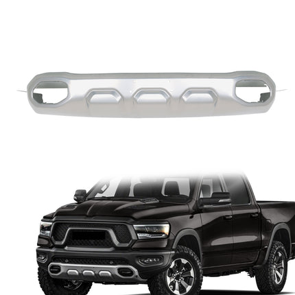Findmall Front Bumper Face Bars for 2019‑2024 Ram 1500, Steel Silver