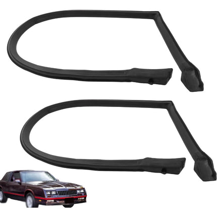 Findmall Roof Rail Weatherstrip Seals for Chevrolet Monte Carlo, Pair