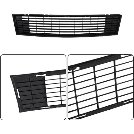 Findmall 2-Piece Black Front Bumper Grille and Grille Shell Set Replacement for Explorer 2011-2015 BB5Z8A284AA