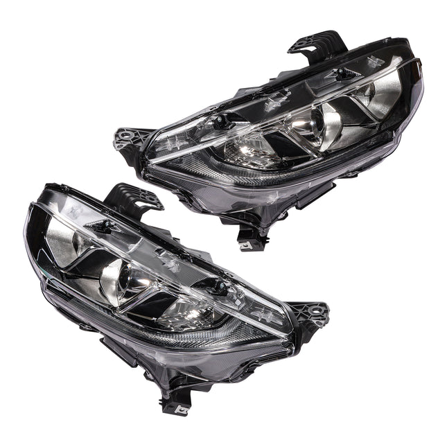Findmall Headlight Assemblies for 2016–2020 Honda Civic Front Left and Right, Replaces HO2502173 and HO2503173