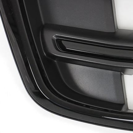 Findmall Front Grille Upper Glossy Black Straight Trim Style Replacement for Transit T150 2020-2022