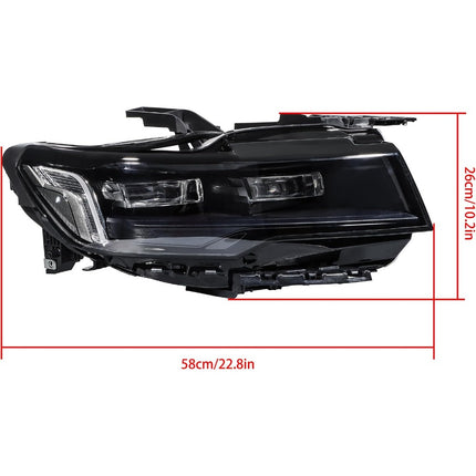 Findmall Headlight Assembly RH Replacement for Escalade Sport 2021-2024