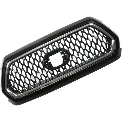 Findmall Front Upper Grille Assembly for 2016-2021 Toyota Tacoma, Matte Black