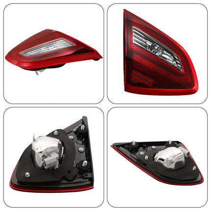 Findmall Smoked Tail Light Assembly for 2016-2018 Nissan Altima SR