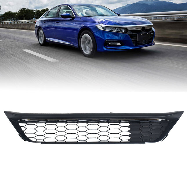 Findmall Black Front Lower Bumper Grille Replacement for Accord Sedan 2016-2017