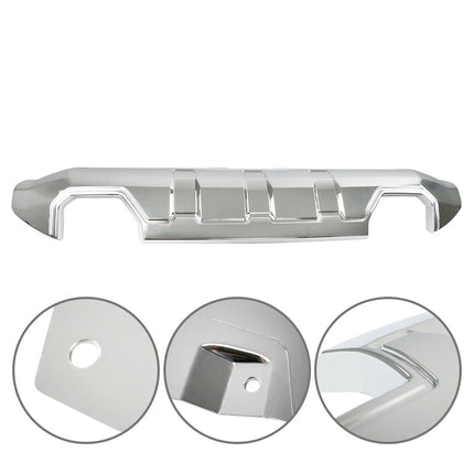 Findmall Front Bumper Lower Valance for 2016‑2019 GMC Sierra 1500, Chrome Plastic, Replacement for GM1015122