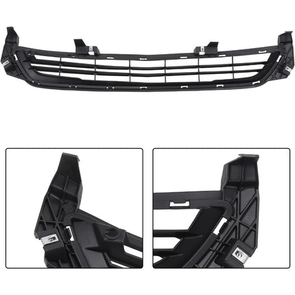 Findmall Black Front Lower Bumper Grille Molding Trim Replacement for Malibu 2014-2015 GM1036160 22869137
