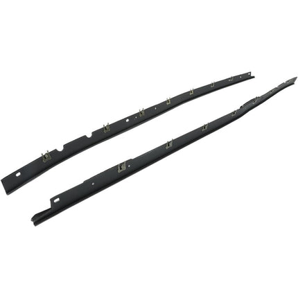 Findmall Window Sweep Weatherstrip Seals for Chevrolet Corvette, Left & Right Pair