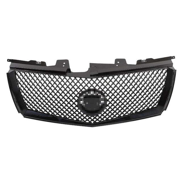 Findmall Glossy Black Mesh Front Bumper Grille Replacement for CTS 2008-2013
