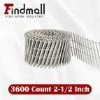 2-1/2 Inch / 3600 Count