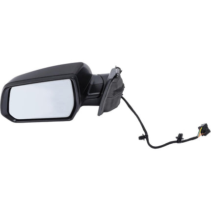 Findmall Driver Left Side Power Heated Mirror Replacement for Acadia 2020-2022 Replacement for 84579489 Matte Black w/Blind Spot Turn Signal Textured Black Base Electric 7-Pin Connector