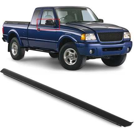 Findmall Front Left Outer Window Belt Weatherstrip for 1999-2011 Ford Ranger
