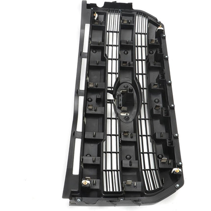 Findmall Front Upper Grille for 2015-2017 Ford F-150, Gloss Black, With Camera Hole