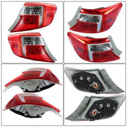 Findmall Outer Tail Light Assembly for 2012-2014 Toyota Camry, Left, Right or Pair
