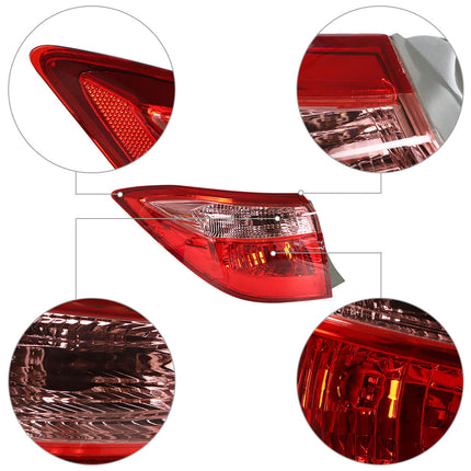 Findmall Outer Tail Light Assembly for 2017-2019 Toyota Corolla, Left or Right Side
