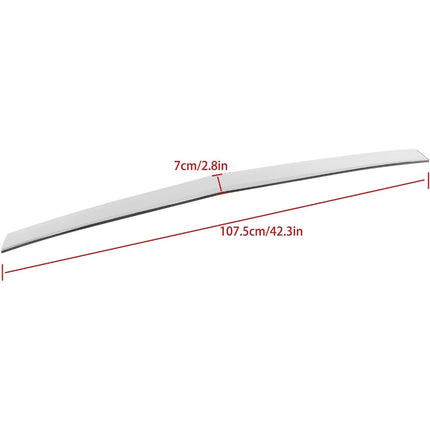 Findmall Chrome Front Upper Hood Grille Molding Trim Replacement for Escalade 2007-2014 15907252