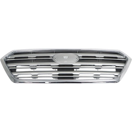 Findmall Front Upper Mesh Grille for 2015-2017 Subaru Outback, Chrome